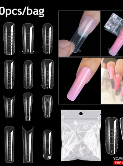 [KissIcon] Extension False Nails - Full Cover Acrylic