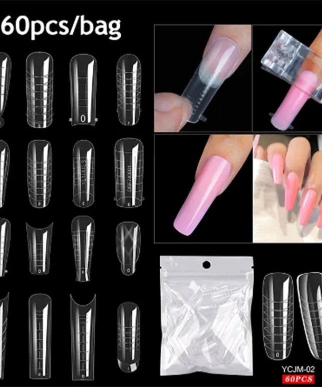 [KissIcon] Extension False Nails - Full Cover Acrylic