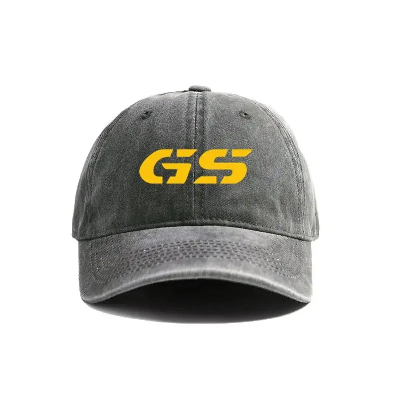 GS Adventure Baseball Caps Distressed Hats Cap Men Women Retro Outdoor Summer Adjustable Hats Leisure outdoor sun protection