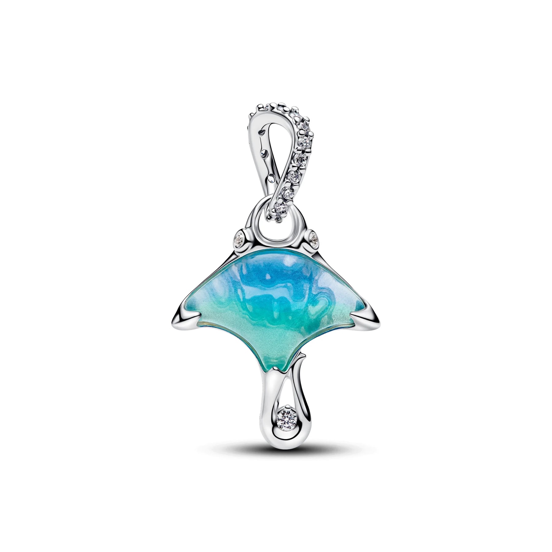 Hot Sale 2026 New Disney 100%925 silver Summer Ocean Series charm Bead Necklace Earrings Women's DIY Fashion Jewellery Gift Best