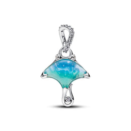 Hot Sale 2026 New Disney 100%925 silver Summer Ocean Series charm Bead Necklace Earrings Women's DIY Fashion Jewellery Gift Best