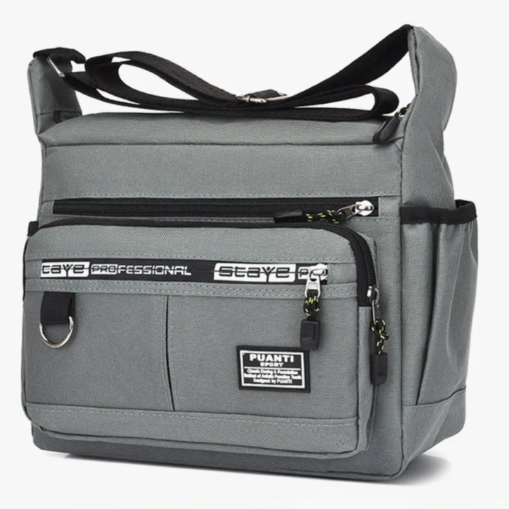Mens Messenger Bag Crossbody Shoulder Bags Men Small Sling Pack for Work Business Waterproof Oxford Packs Satchel Purse