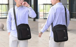Shoulder Bag Men's Messenger Bag Men's Bags Men's Backpack Men's Handbag Men's Cash Collecting Bag Business LeisureLargeCapacity