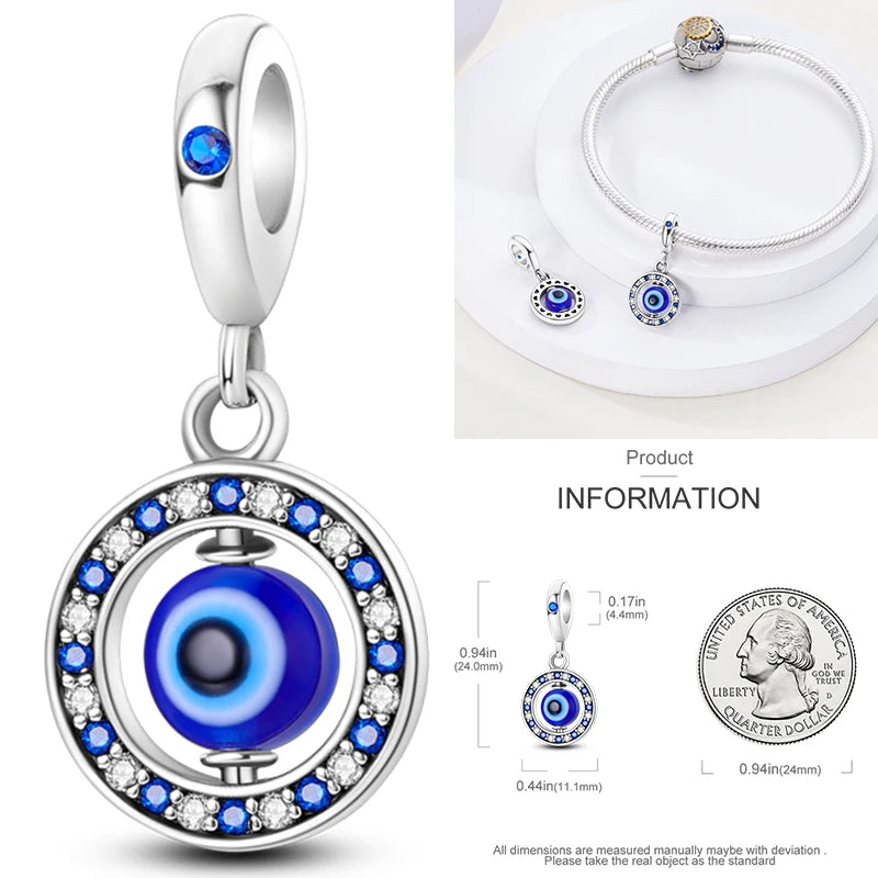 925 Sterling Silver Tree of Life Bead Luminous Firefly Dangle Butterfly Charms Fit Original Bracelet DIY Jewelry Gift for Women