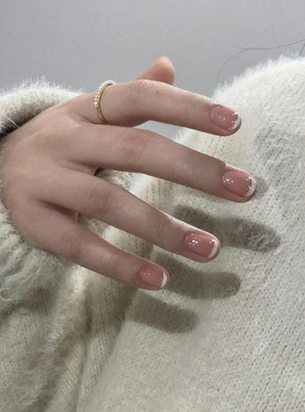 💋 False Nails Kit With Jelly Glue Press
