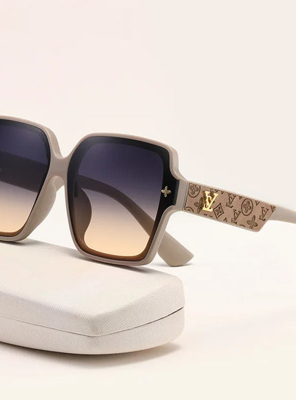 Square Frame Sunglasses – Women's UV Protection Large Frame All-Match