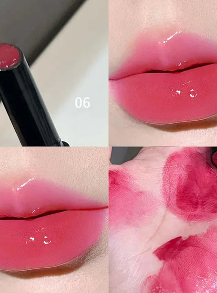 KissICON 06 / Full Size Mirror Lipstick Moisturizing and Pouty Lips Smooth Color