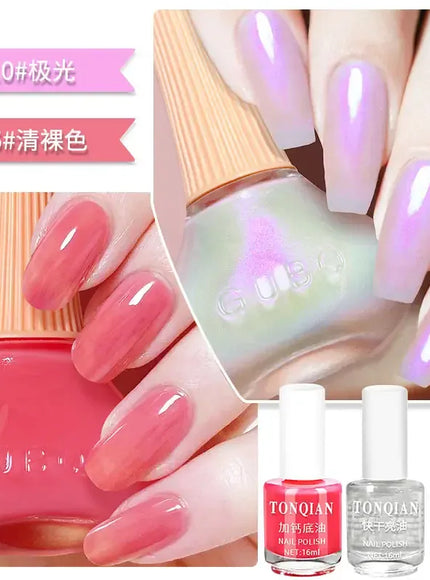 KissIcon Milk White Nail Polish Quick Dry Matte