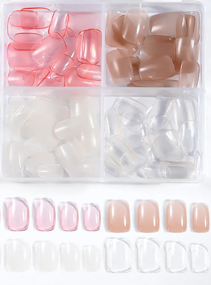 KissICON 96Pcs 2 KissIcon Halloween Ghost Pumpkin Spider False Nails -