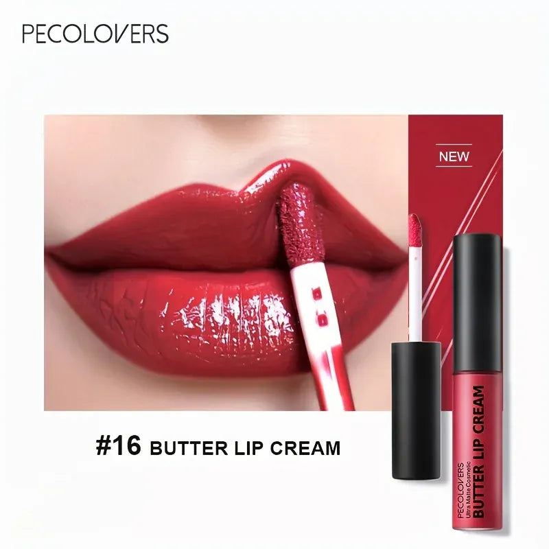 KissICON 16 KissIcon Butter Lip Lipstick Non Sticky Hydrating Pigment