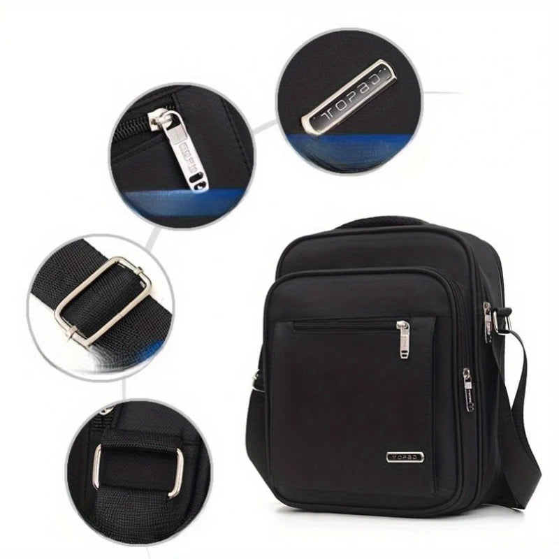 Shoulder Bag Men's Messenger Bag Men's Bags Men's Backpack Men's Handbag Men's Cash Collecting Bag Business LeisureLargeCapacity
