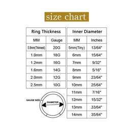 Fake Nose Ring Hoop Lip Labret Ring for Women Non Pierce Hoop Nose Ring  Septum Hoop  Ring Tragus Rook Ring Non Piercing Jewelry