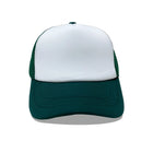 dark green white