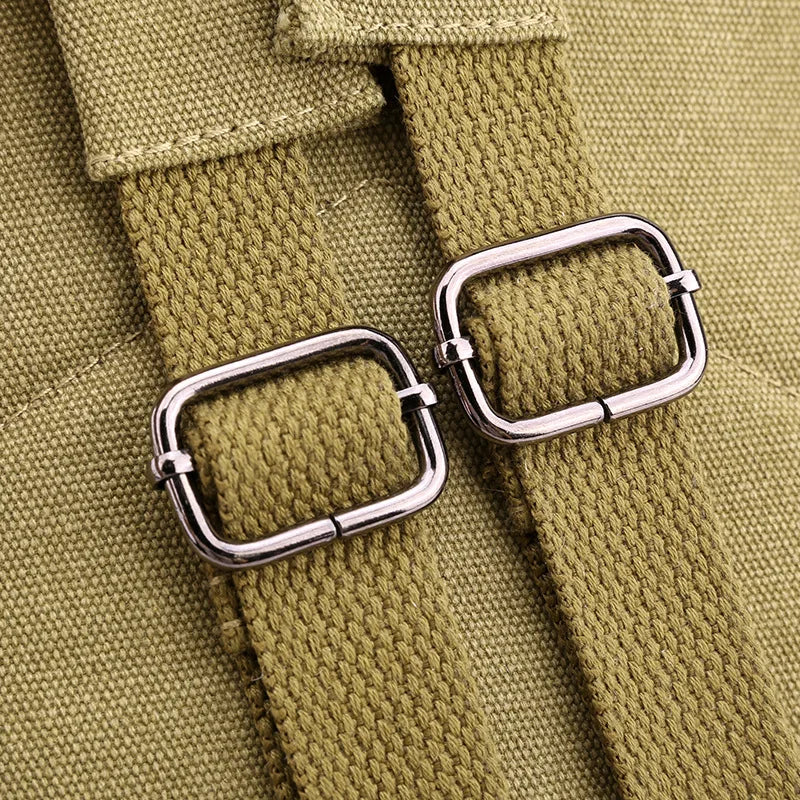 Small Mens Backpack Canvas Casual Backpacks for Men 2025 Mini Male School Bag Rucksack Man Multi-function Crossbody Bag Travel