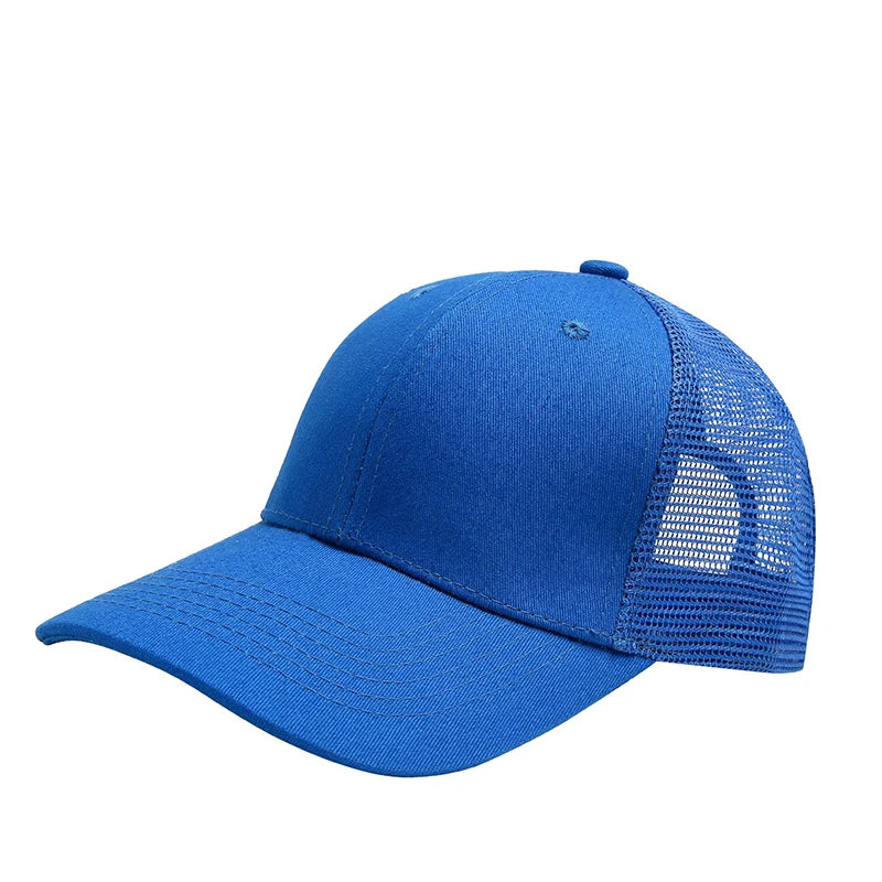 Professional Custom Logo Printing Embroidery Design Mesh Cap Sunscreen Sun Visor Cap Casual Versatile Sun Hat Men Women Hats
