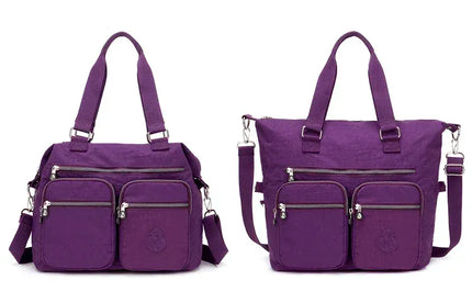 Women's Top-handle Big Handbag – Nylon Bags Waterproof