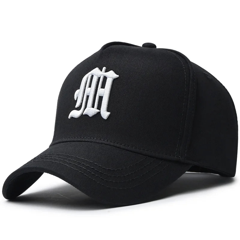 Spring and Summer Hard Cotton High Top Baseball Hat Man Woman Sport Big Size Snapback Cap 55-60cm 60-65cm