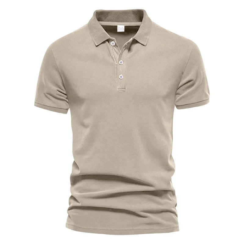 Men Polo Shirt Short Sleeve Breathable Soft Regular Fit Casual Business Golf Summer Daily Work Outdoor Lightweight Basic Tops