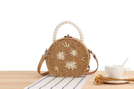 Personalized High-end Small Round Internet Celebrity Embroidered