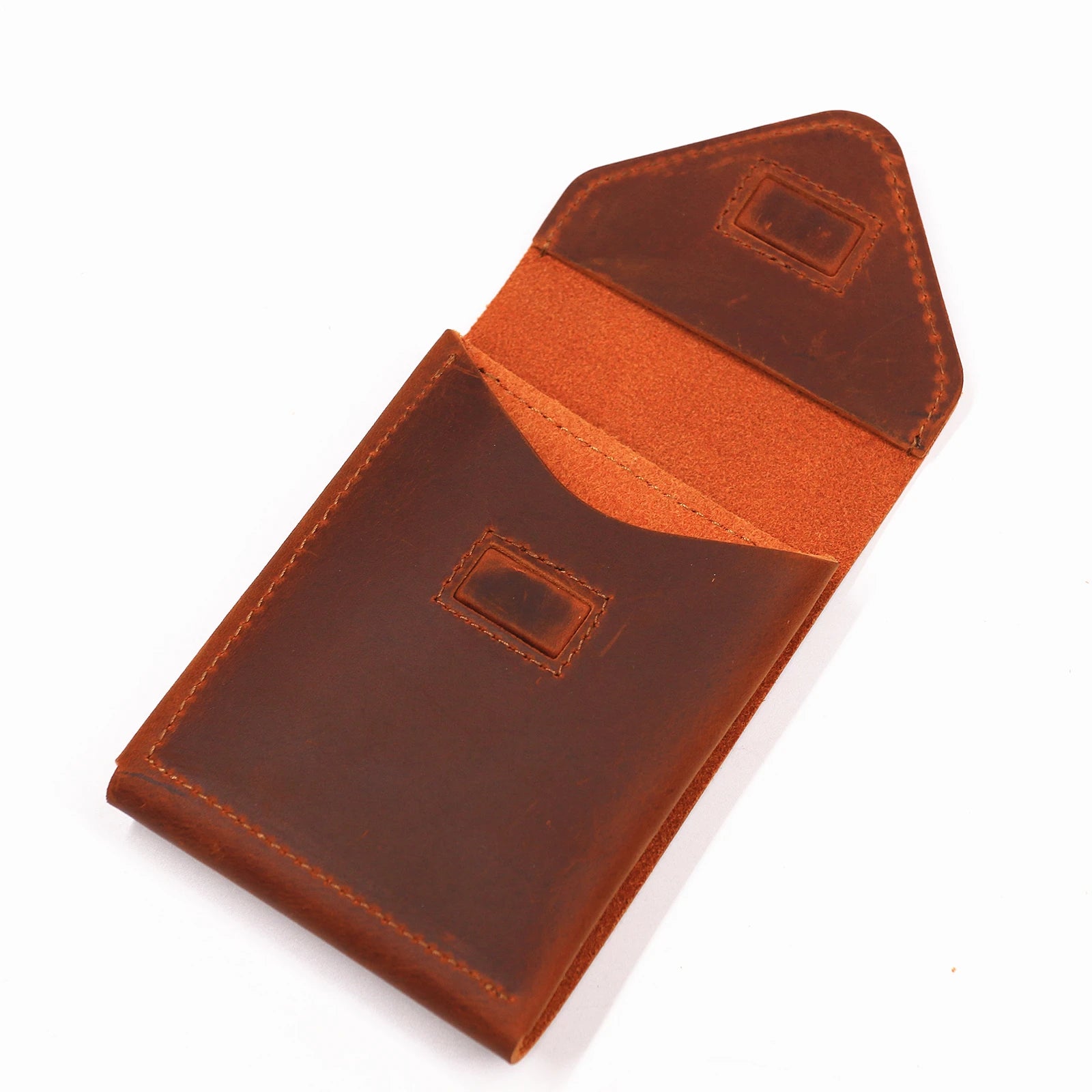 Genuine Leather Wallet For Men Male Vintage Cowhide Short Vertical Slim Mens Cash Wallet Purse Card Holder Flap Magnetic Closure