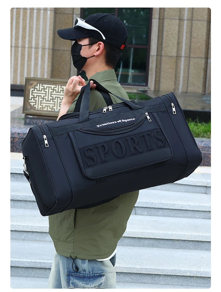 Large Capacity Handheld Travel Bag for Men And Women Suitable for Long And Short Trips Moving And Business Casual Scenarios
