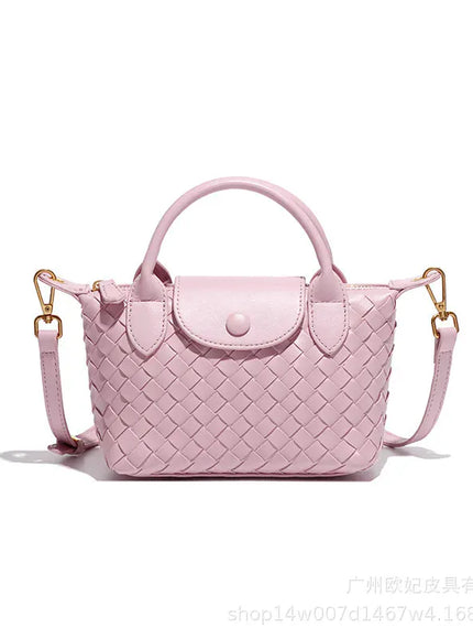 Woven Small Jiaozi Texture Popular Advanced Shoulder