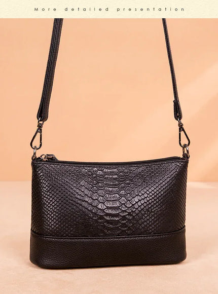 Handbag – Leather Crocodile Pattern