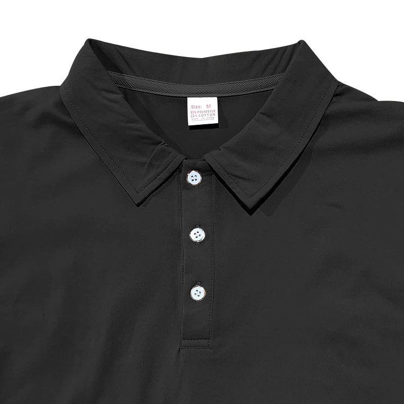 Men Polo Shirt Short Sleeve Breathable Soft Regular Fit Casual Business Golf Summer Daily Work Outdoor Lightweight Basic Tops