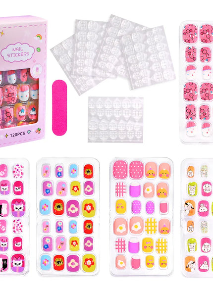 KissIcon Kids Cartoon Press On Nails - Jelly