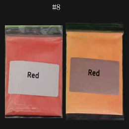 50g/Bag Halloween Luminous Nail Glitter Sequins Glow-In-Dark Phosphor Nail Flakes LongLasting Fluorescent Manicure Sequins 12.25
