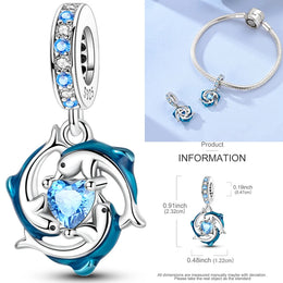 925 Sterling Silver Tree of Life Bead Luminous Firefly Dangle Butterfly Charms Fit Original Bracelet DIY Jewelry Gift for Women