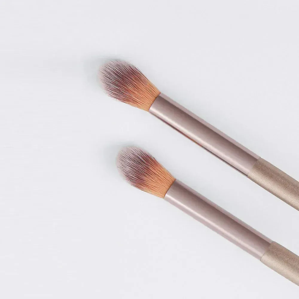 KissICON 2PCS 💋 Dawndesslo Nose Shadow Highlighter Brush - Precision
