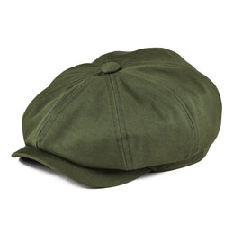 BOTVELA Newsboy Cap Men's Twill Cotton Eight Panel Hat Women's Baker Boy Caps Retro Big Large Hats Male Boina Black Beret 003