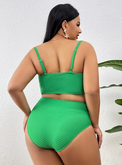 Seaural Solid Curve Swimwear – Bikinis Sets Two-piece