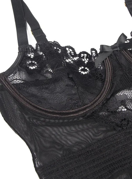 Plus Size sexy women lingerie sets pajama sets with G-String for woman young ladies from M-5XL