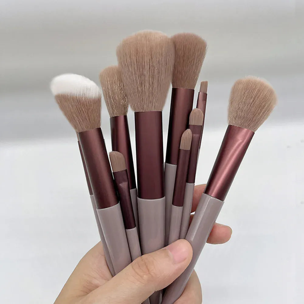 KissICON KissIcon 13 Piece Makeup Brushes Set - Soft
