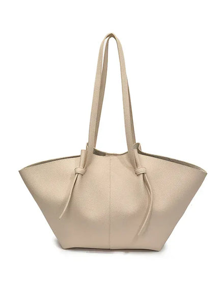 Pleated Tote – Women's Wing-inspired Statement