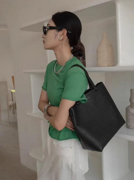 Handbags Hand Designer Leather Small Tote