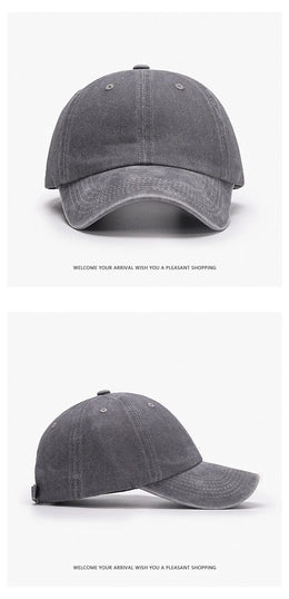 SLECKTON Custom Logo Retro Baseball Cap for Men and Women DIY Design Letter Embroidery Hat Customize Cap Graphic Print Wholesale