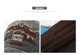 Retro Letter Embroidery Baseball Caps Spring Summer Men Women Cotton Adjustable Casual Hat Hip Hop Streetwear Sun Hats y2k hat