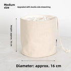 Medium size [upgraded double-sided drawstring]