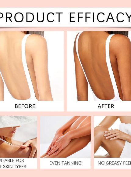 KissICON 💋 Body Tanning Cream Solarium - Accelerates Bronzing