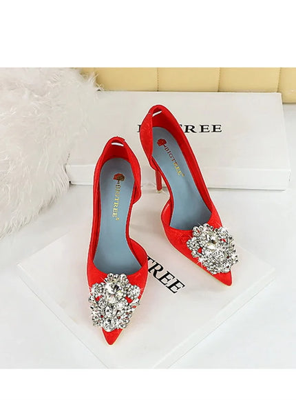 Fashion Spring Banquet Women's Shoes Thin Heels High