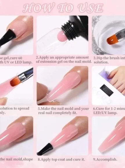 KissIcon Nail Extension Gel Build Poly Gel UV