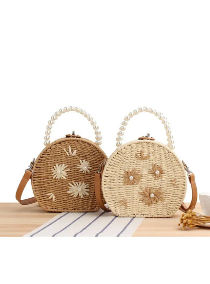 Personalized High-end Small Round Internet Celebrity Embroidered