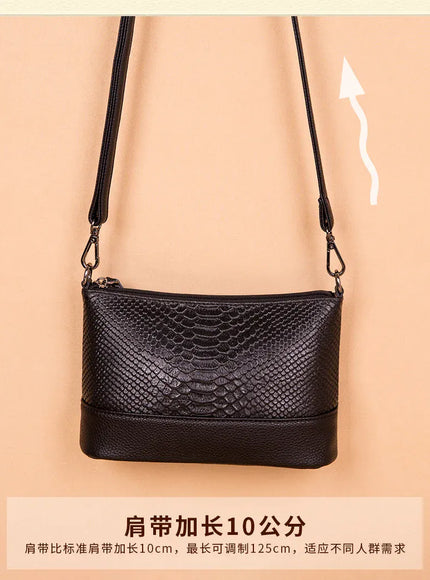 Handbag – Leather Crocodile Pattern