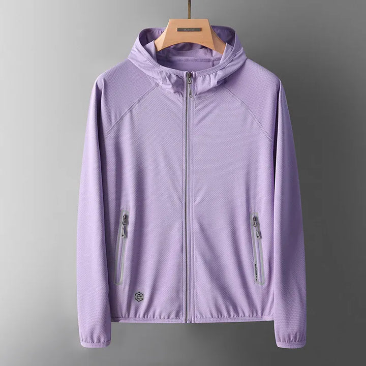 UPF 50 Ice Silk Sun Hoodie Lightweight UV Protection