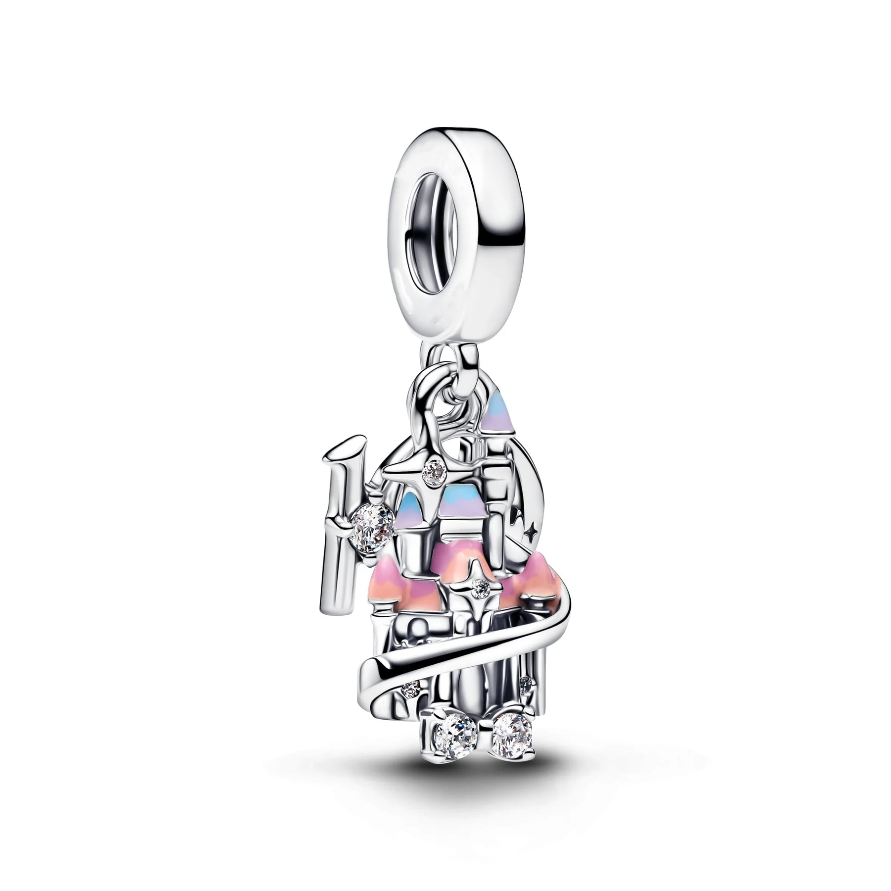 Hot Sale 2026 New Disney 100%925 silver Summer Ocean Series charm Bead Necklace Earrings Women's DIY Fashion Jewellery Gift Best