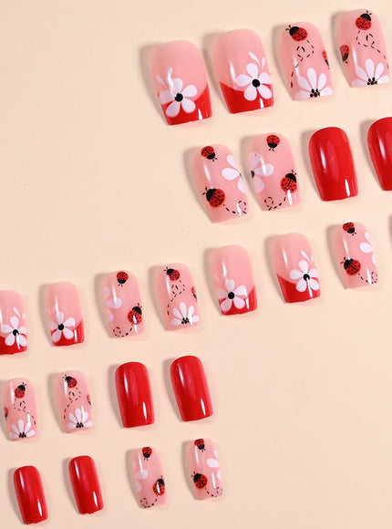 KissIcon Halloween Ghost Pumpkin Spider False Nails -