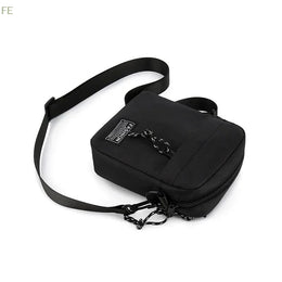 [F] Men's Bag, Available In Single Shoulder Or Cross-body Design, Suitable For Daily Use During School. Made Of Nylon Material